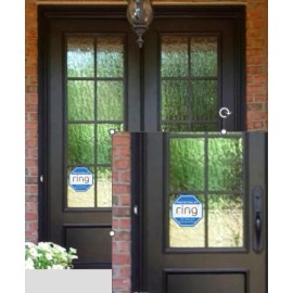 Ring Doorbell Decal Sticker Security Camera Door Window Decal - 4.5"