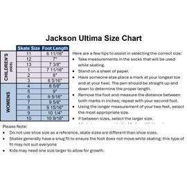 Jackson Ultima Finesse Women's/Girls Figure Ice Skates - Womens Size 8, Medium Width