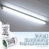 Saillong 2 Pack White Fluorescent Starter for Use with 4-40W