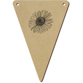 Azeeda 5 x 140mm 'Marguerite Daisy' Wimpelkette/Girlande (BN00081732)