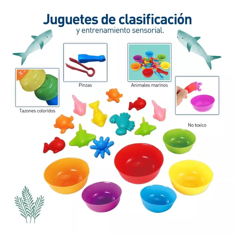 Bluelander Mayoreo 2 Kits Juguete Didáctico Niños Cognitivo Educativo