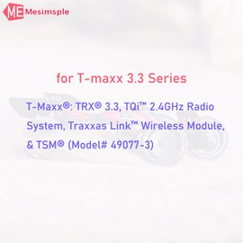 Mesimsple Alloy Steering Bell Crank Set for 1/10 T-maxx 3.3 Steering Bellcrank Servo Saver Spring Retainer Upgrades Part