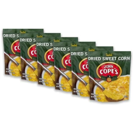 John Cope's Toasted, Dried Sweet Corn With Recipes For Gourmet Baked Corn Dishes, 3.75 Oz. (Pack of 6)