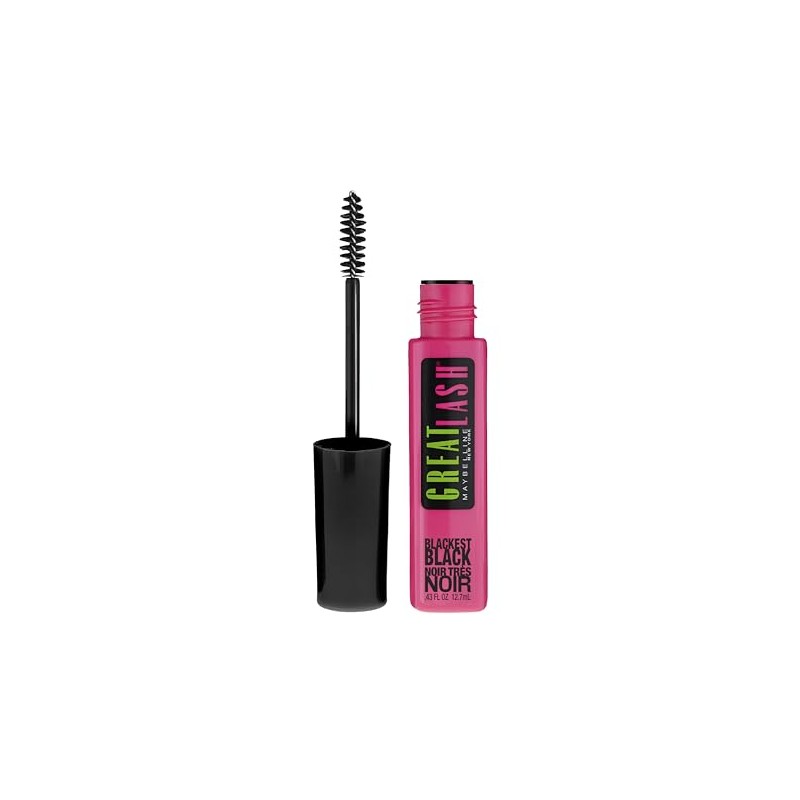 Maybelline Great Lash Blackest Black, .43 ml