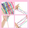 Doyime String Twine [3 Pieces] Rainbow Knotless Cord Rainbow Children's