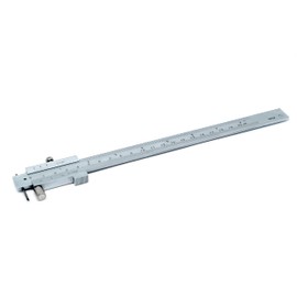 LLDSIMEX Calibrador Vernier de marcado paralelo de 0 a 200 mm, calibre de marcado de acero inoxidable de 8 pulgadas, herramienta de medición con 2 garabatos/pines/aguja de carburo