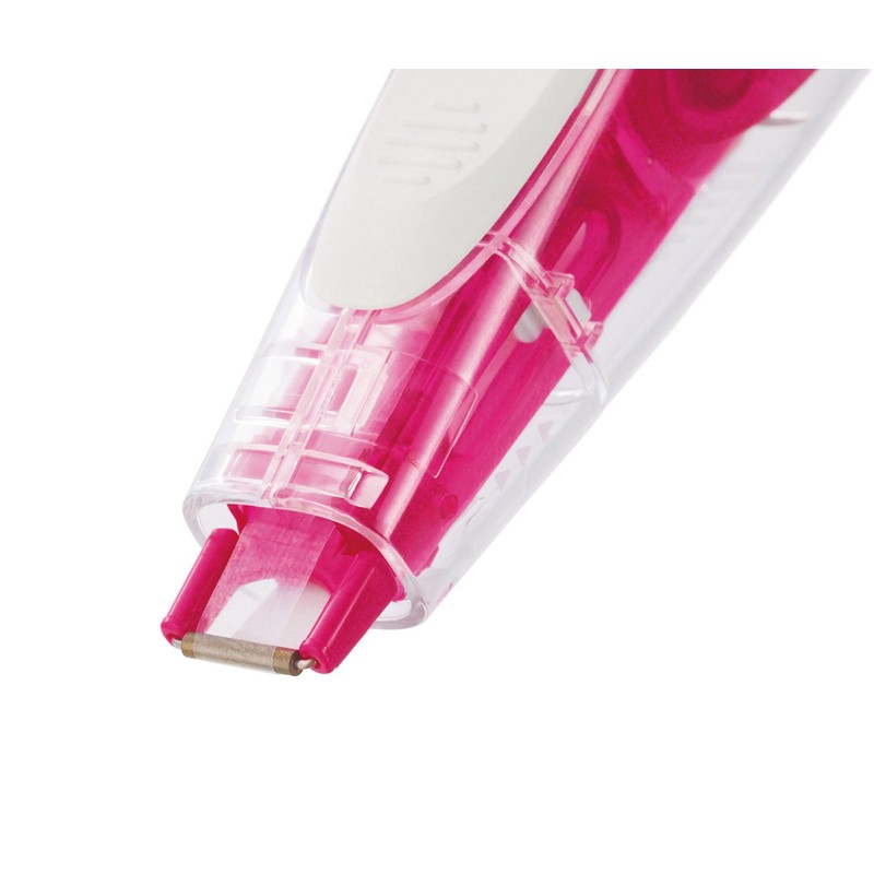 PLUS Japan, Correction Roller Penstyle in Pink, 1 Piece Pack