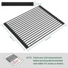 HANZENMA Roll Up Dish Drying Rack Over The Sink Kitchen