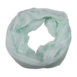 beybey® Basic Damen Loopschal aus Viskose & Baumwolle und in vielen Farben. Perfekte Geschenkidee! (mint)