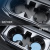 MEAJOO 2 Pack Silicone Car Cup Holder Coaster – 2.75