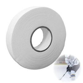 Hochwertiges Eishockey Schläger Tape, Anti-Rutsch Selbstklebendes Hockey Tape, 25m x 2.5cm, Ideal für Sportausrüstung, Poly-Baumwoll-Mischung, Langlebig und Wasserfest