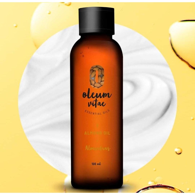 OLEUM VITAE Aceite Esencial de Almendras Dulces. Prunus Amygdalus Dulcis.100%