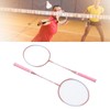 Badminton Rackets,2 Player Badminton Racket Kit for Beginners Student Training