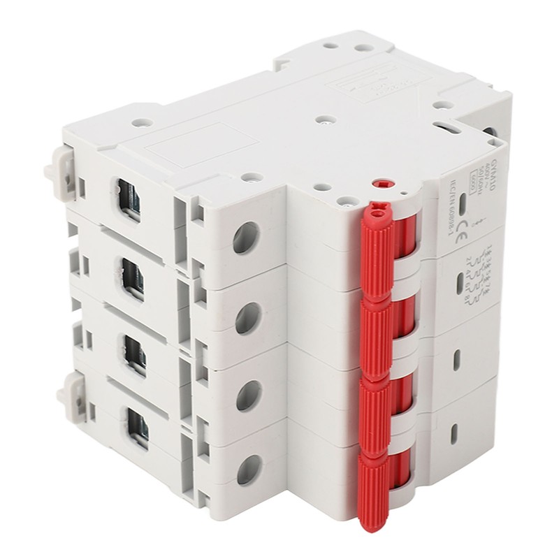 Miniature Circuit Breaker 4P 400V Overload Protection Isolator Switch for