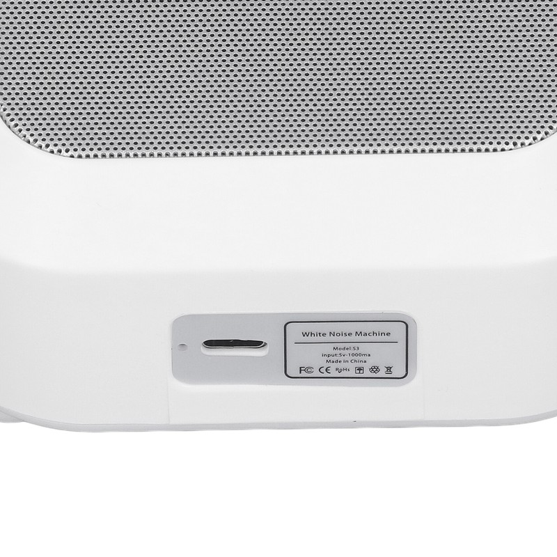 White Noise Machine 28 Sounds Portable Night Light Music Timing