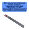 SWIX T0106X Ski Snowboard Tune-up Equipment Chrome File 7.9 inches
