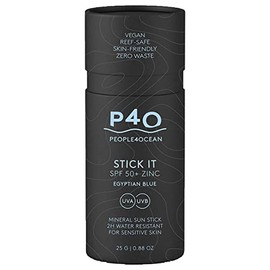 People4Ocean Stick It Coloured Zinc Stick Spf 50 - Egyptian Blue - 25G - People 4 Ocean