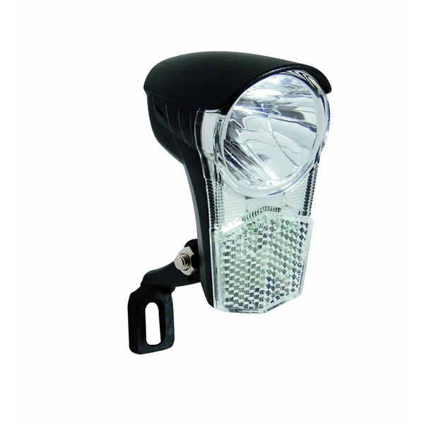 Büchel 50170 Bicycle Headlight Black LED 10 Lux with Switch