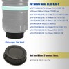 Rear Lens Cap and Front Body Cap for Nikon D850