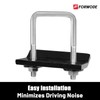 Forwode Hitch Mount Rack Fits 4 x 35 lbs Bicycles,