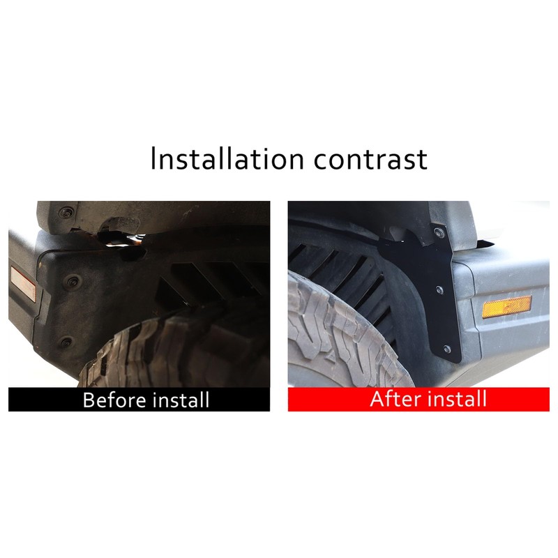 Tumukiw 2PCS Mud Flaps Splash Guards Mudguards Mudflaps Compatible with