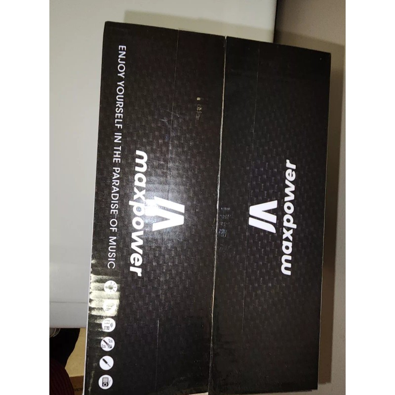 Maxpower BOOM M6 6" Portable Karaoke speaker with LED lights