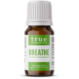 Aceite Esencial Breathe (Eucalipto, Menta, Tea Tree y más) 15ml True Essentials, Mezcla de Aceites Esenciales para difusor. País de Origen: Estados Unidos