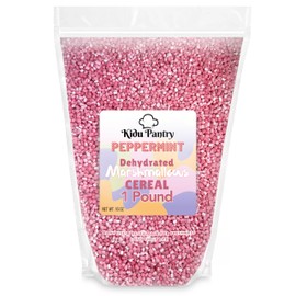 Dehydrated Marshmallow Bits Cereal Assorted Colors And Shapes, Perfect For Easter, Saint Patrick's Day Celebration (Peppermint, 16 Ounce)
