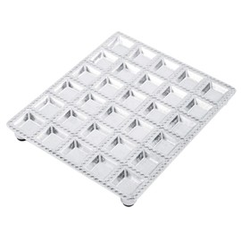 Aluminium Alloy Ravioli Mould, Energy-Saving Dumpling Pastry Mould Kitchen Gadgets, Mini Squares Ravioli Maker Kitchen Tool for Beginner