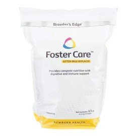 Stephanie Imports Breeder's Edge Foster Care Feline - Powdered Milk Replacer - for Kittens & Ca... - 4.5 Pound (Pack of 1)