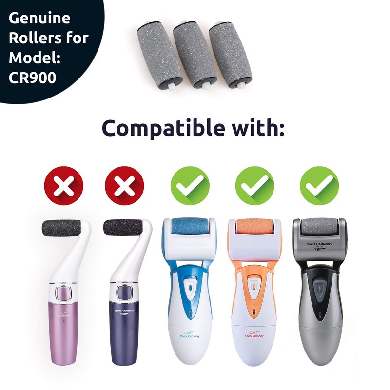 Own Harmony Extra Coarse 3 Refill Rollers Best Fit for