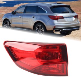 KAMDKI LH LED Tail light Assembly Fit for 2014 2015 2016 2017 2018 2019 2020 Acura MDX Outer Rear Lamp With Bulbs Left Driver Side 33550TZ5A02 AC2804103