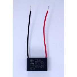 New Tech FAN CAPACITOR CBB61 15uf 2 WIRE