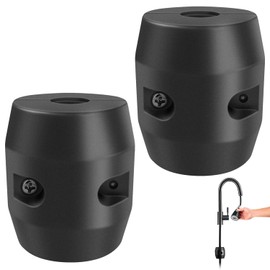 GZhaimai Pack of 2 Hose Weight, Pull-Out Gravity Ball for Tap Hoses, Used in Home, Kitchen, Bathroom, Hotel (Black, 220 g)