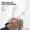 Smart Panda 12 Whiteboard Pens Dual Tip, Thin White Board