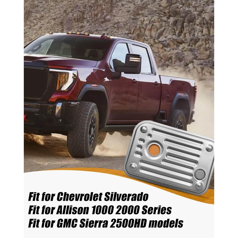 Transmission Filter Kit Fit for Allison 1000 2000 Series Chevy