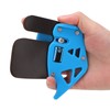 Archery Finger Tab Shooting Tabs Double Layer Leather Tabs Guard