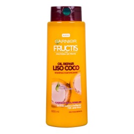 Garnier Shampoo Garnier Fructis Reparación de aceite Coco en tubo depresible de 650mL por 1 unidad