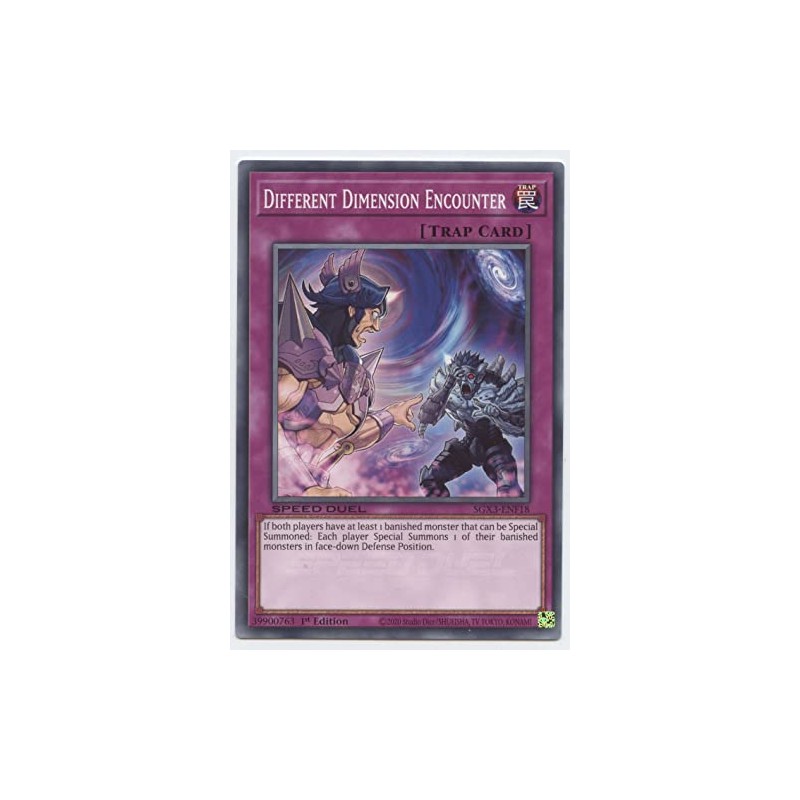 Different Dimension Encounter - SGX3-ENF18 - Common - 1st Edition
