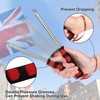 Telescopic Flag Pole 2M Stainless Steel Handheld Flag Pole Portable