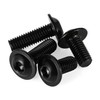 MewuDecor M8 x 16mm Flanged Button Head Socket Cap Screws,