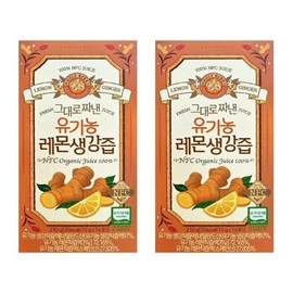 Organic lemon ginger juice squeezed from whole berries 15g x 14 packets x 2 boxes VKS / 홀베리 그대로짜낸 유기농 레몬생강즙 15g x 14포 x 2박스 VKS