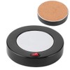 Cup Heating Mat, Black Constant Temperature Base Cup Warmer Pad