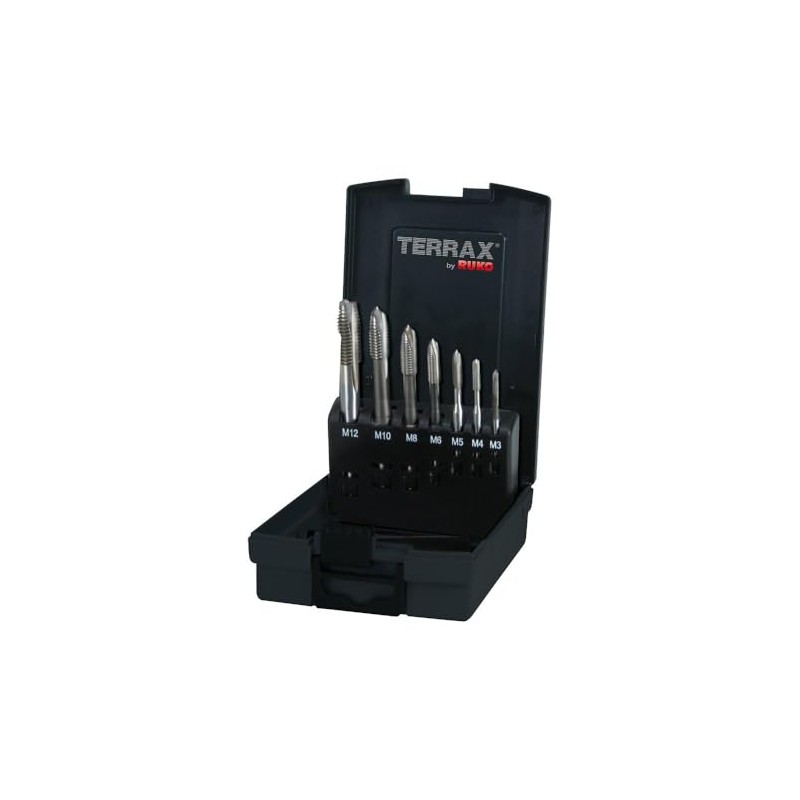 Ruko Terrax by Machine Tap Drill Bit Set Hsse CO5,