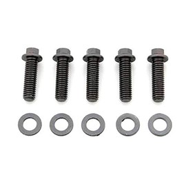 ARP 641-2500 Black Oxide 5/16-18" RH Thread 2.500" UHL 12-Point Bolt with 3/8" Socket and Washer, (Set of 5)