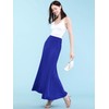 MBJ WB670 Womens Fold-Over Maxi Skirt M Royal_Brite