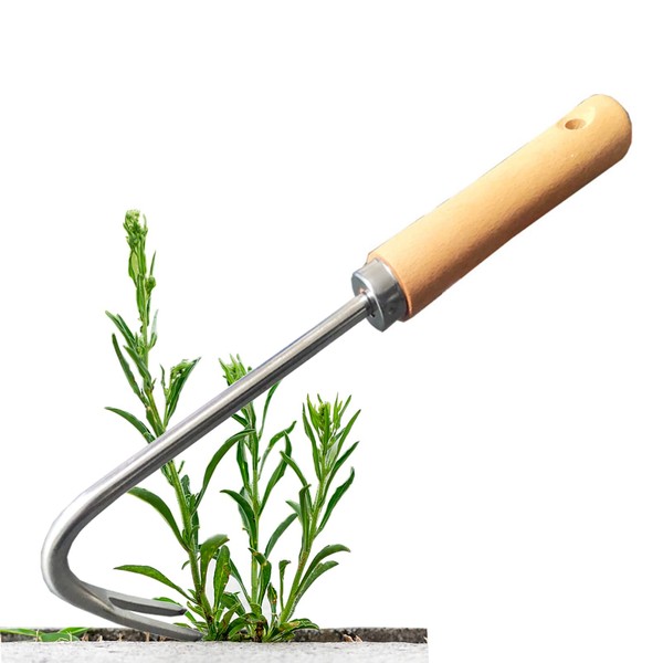 ENLACE Weeder Stainless Steel Garden Manual Weeder Root Weeder Garden