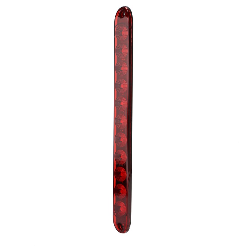 12V 11 LED Brake Turn Tail Light Red Polycarbonate Lens