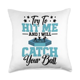 Gaga Ball Pit Court Gaga Ball Player Inflatable Gaga Ball Throw Pillow