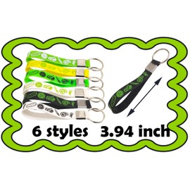 CupaPlay 24PCS Pickle Rubber Keychains - Cute Vegetable Canned pickles Theme Party Favors Supplies Decorations Birthday Baby Shower Silicone Keychains